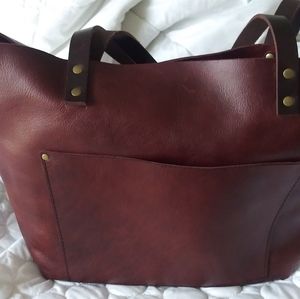 Portland leather goods bag